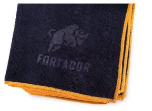 Serviette microfibre grise/noire Vapo Wash