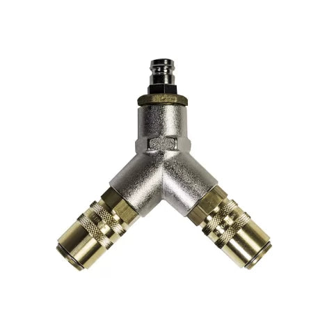 Raccord en Y pour flexible supplémentaire Vapo Wash