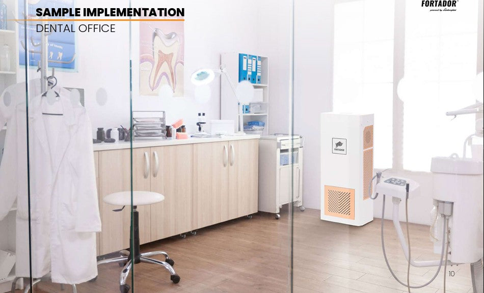 Colonne Air Pure Fortador - hôpital