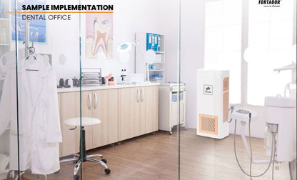Colonne Air Pure Fortador - hôpital