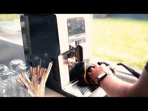 Fortador Volt Mini - nettoyeur vapeur compact en action